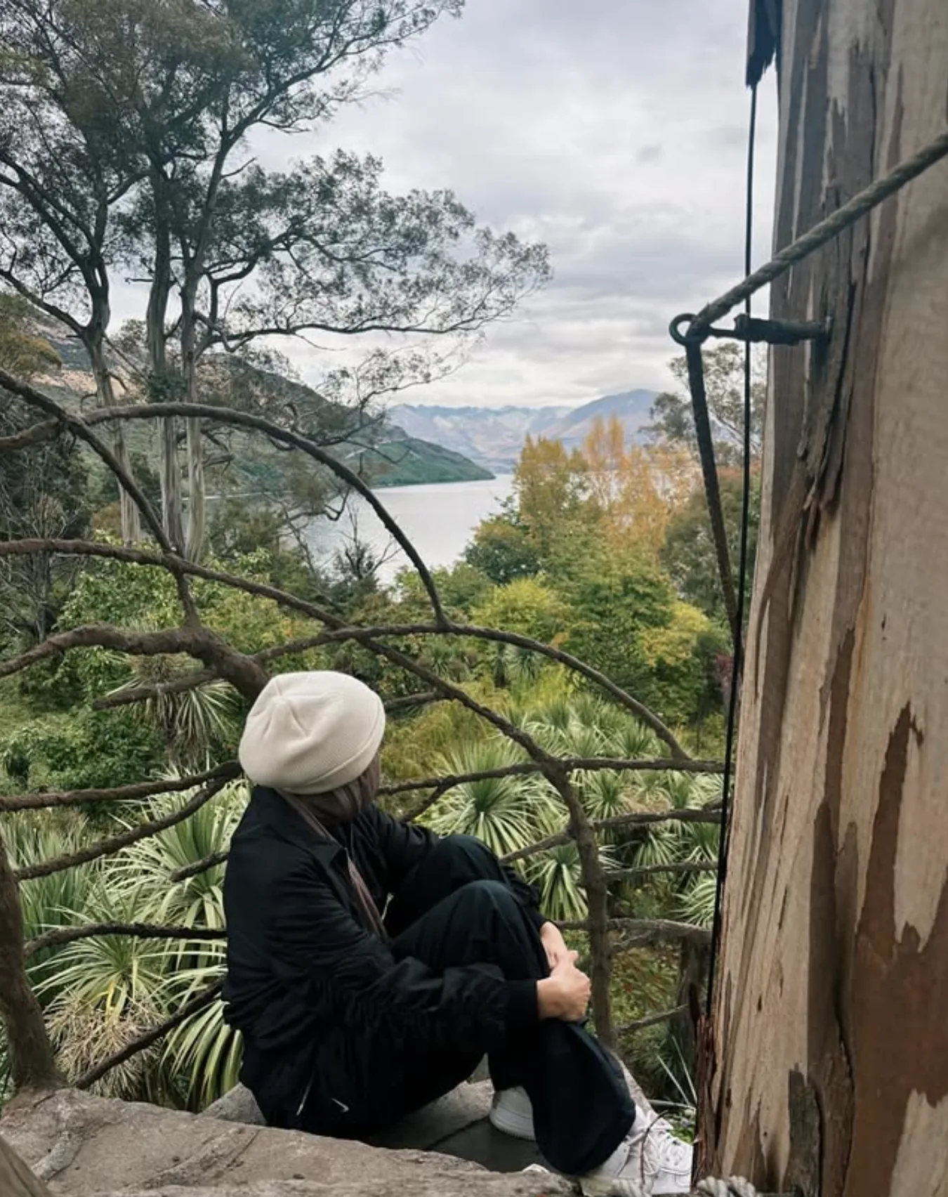 Amy at the homestead